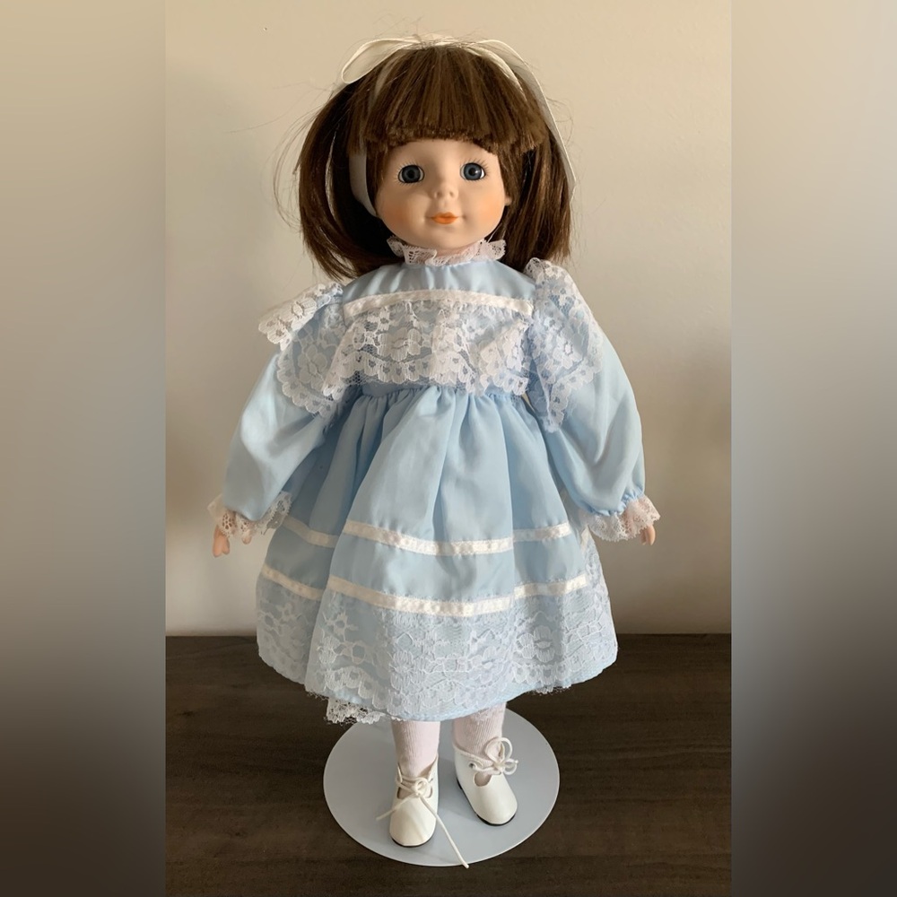 Musical Porcelain Doll